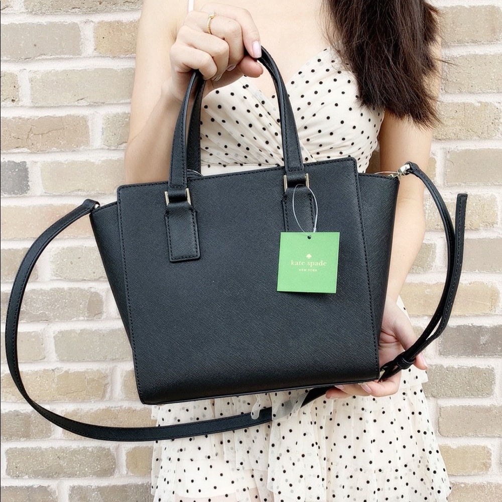 SALE‼️‼️👜💕-NWT Kate Spade Satchel Floral - Picture 3 of 7